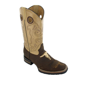 Canberra Boots 515-1 Gold Skull